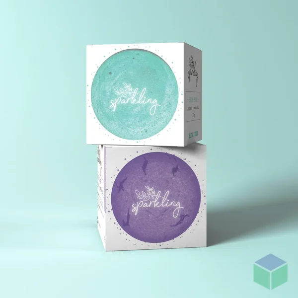 Custom Bath Bomb Boxes