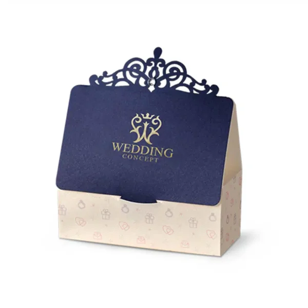 Favor Boxes Blue