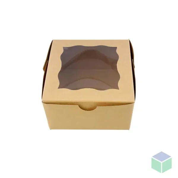 Brown Cake Boxes