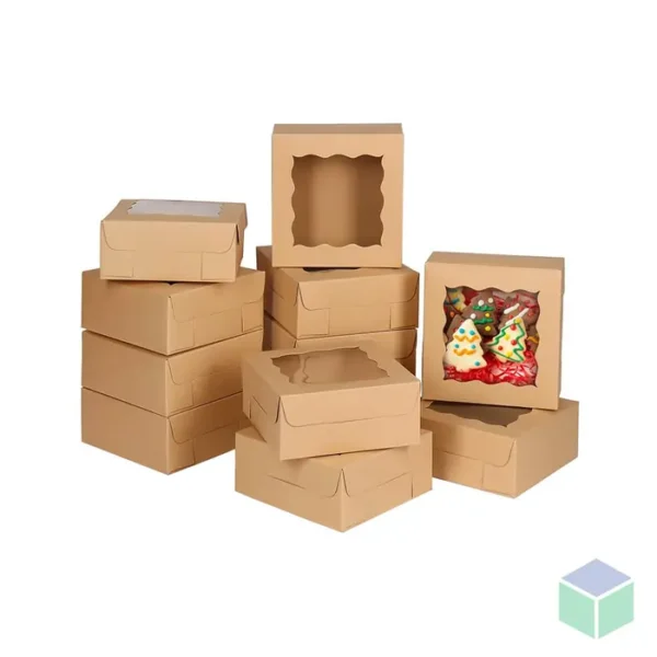 Brown Cake Boxes 3