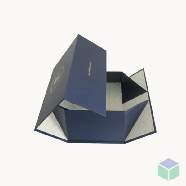 Collapsible Rigid Boxes Blue
